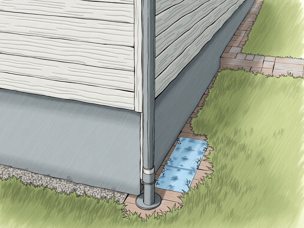 Photo: Gutter installation on a residential home in western Kansas